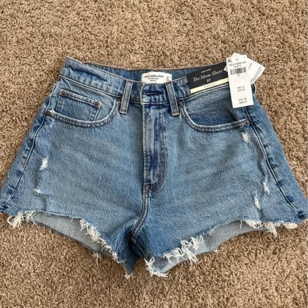 Abercrombie & Fitch Curve Love The Mom Short Size 27
